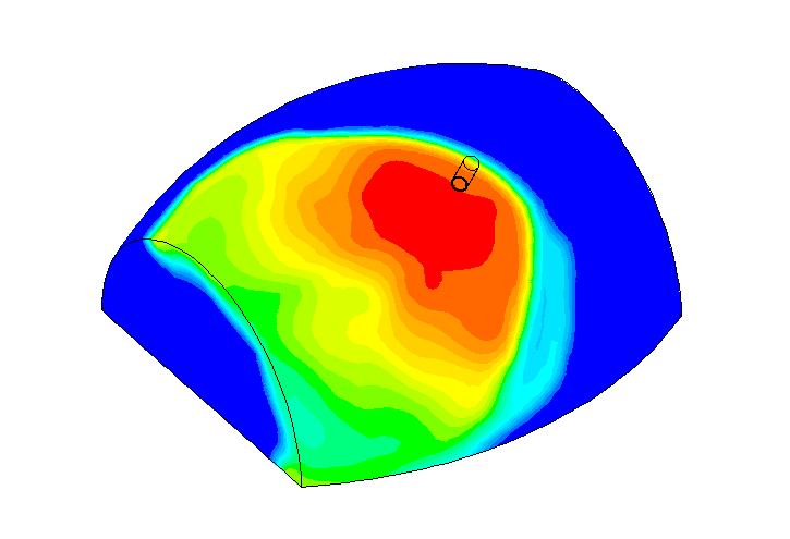 VOC濃度コンター