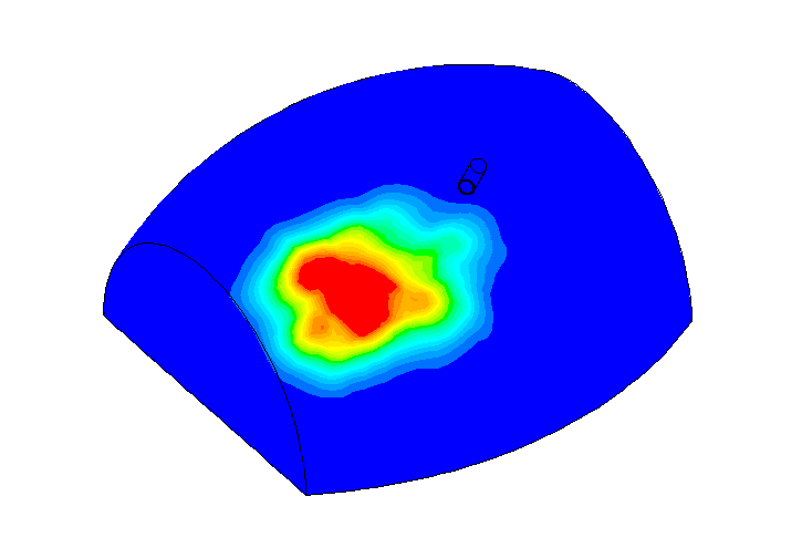 液膜厚コンター
