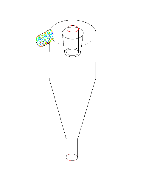 粒径1μmの粒子挙動アニメーション