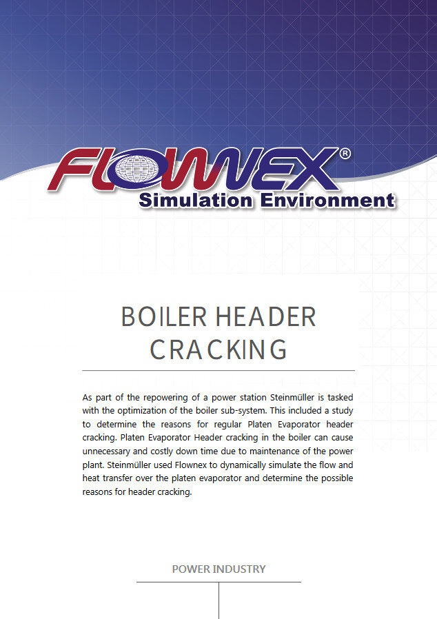 排熱回収ボイラーの解析事例