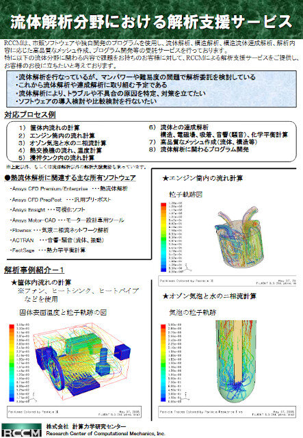 流体解析受託