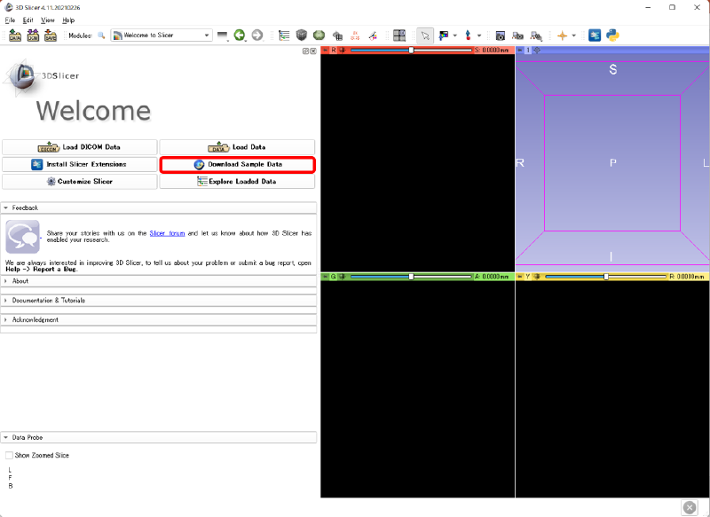 Sample Dataモジュール