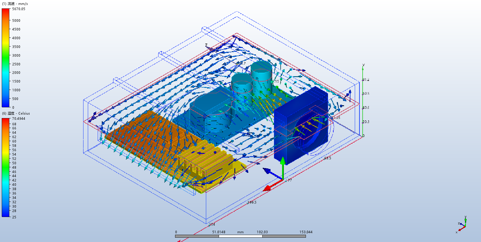 電子機器の冷却