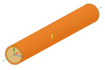 FSI解析用円筒モデル